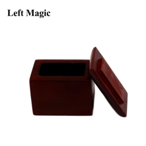 Mystery Box John Kennedy Trucco Magia Carte Scatola Legno Close Up Illusione