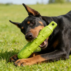 Gioco da masticare cane indistruttibile EVA Taglia L pulizia denti antimorso