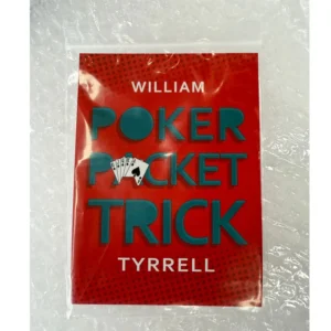 Gioco di Magia Carte Poker William Tyrrell Gimmick Close Up Mentalismo